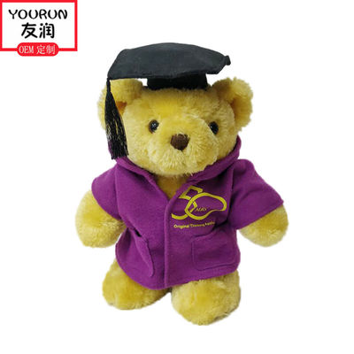 Doctorial Hat ตุ๊กตาหมีตุ๊กตาของเล่น OEM Custom Plush Animal Toys