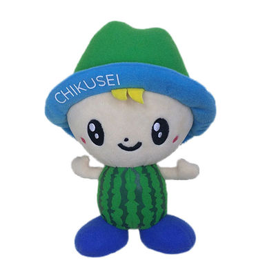 30cm Green Watermelon Boy ตุ๊กตา Plush เองหมอนโซฟา