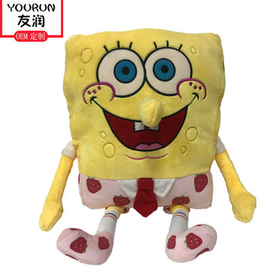 OEM อะนิเมะตุ๊กตาของเล่น 40 ซม. Spongebob ตุ๊กตาหมอนของขวัญวันเกิดเด็ก