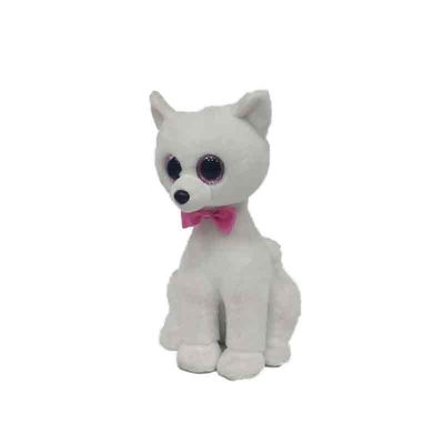 ของเล่นตุ๊กตาแมวสีขาวจำลอง 40 ซม. ตุ๊กตาสัตว์ตุ๊กตาของเล่นของขวัญที่กำหนดเอง