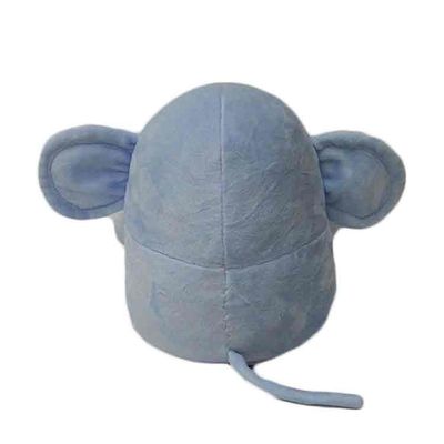 ของเล่นตุ๊กตาช้างสีน้ำเงินที่เป็นมิตรกับสิ่งแวดล้อมไม่มีกลิ่นสำหรับเด็ก