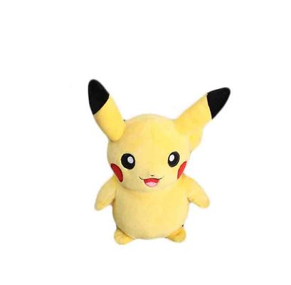 ความอบอุ่นน่ารักอะนิเมะตุ๊กตาของเล่นผ้าฝ้าย PP นักสืบ Pikachu Cuddly ของเล่นที่กำหนดเอง