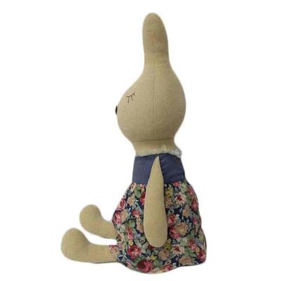 กระต่ายระบายอากาศยัดของเล่นตุ๊กตากระโปรงดอกไม้กระต่ายนุ่มของเล่น