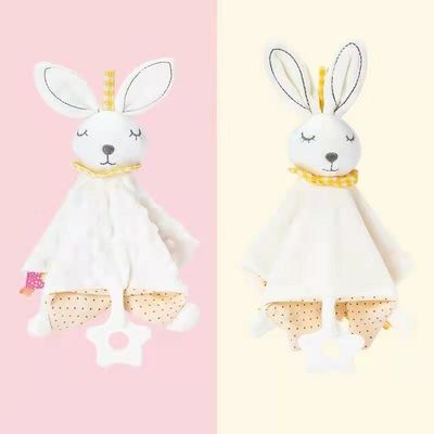 Comforting Baby Plush Toy สำหรับ Chew Sleeping Baby Saliva Soft Plush Towels