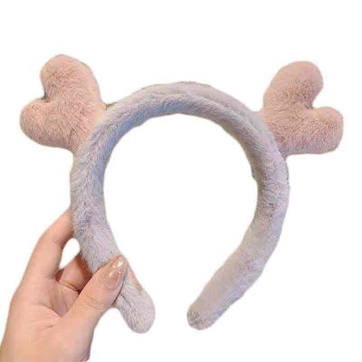 Plush Hair Clips สำหรับล้างหน้า
