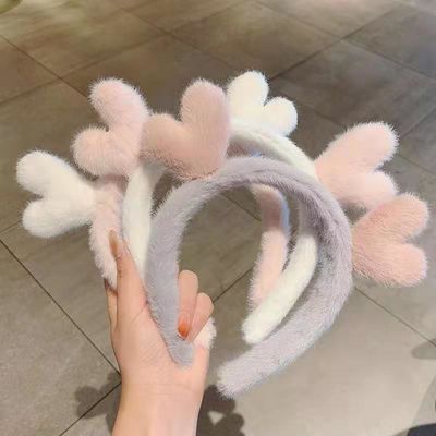 Plush Hair Clips สำหรับล้างหน้า