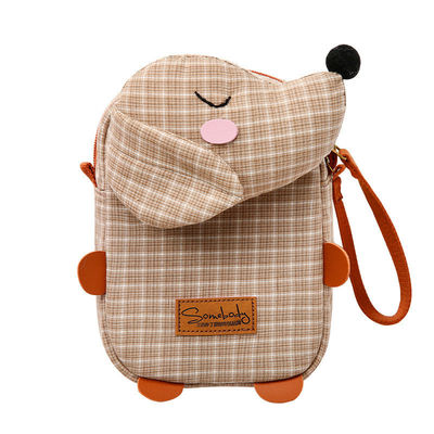 กระเป๋าถือขนาดเล็ก Plush Coin Purse Soft Toys School Bags ISO9001