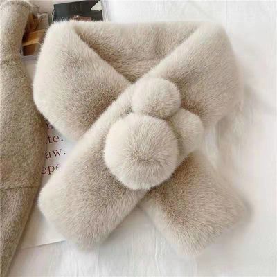 ผ้าพันคอตุ๊กตานักเรียนน่ารักอบอุ่น 50 ซม