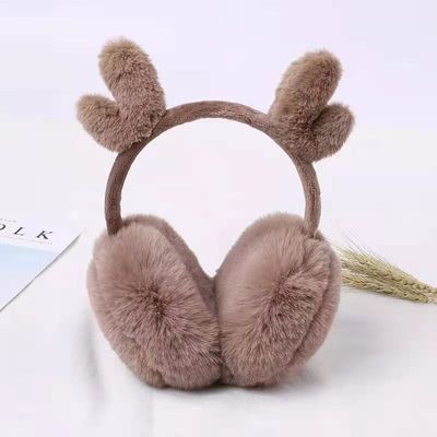 Winter Lovely Plush Ear Muffs ให้ความอบอุ่นปกป้องหูจากการแช่แข็ง