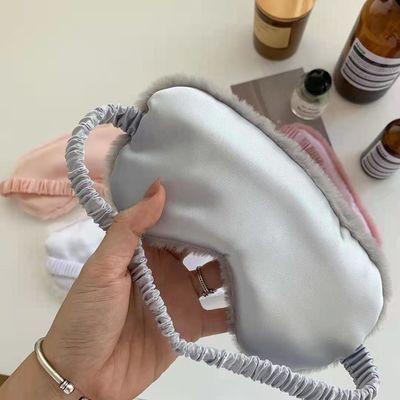 20 ซม. สาวหัวใจกระต่ายผมวงยืดหยุ่น Nap Plush Eye Mask Soft Toy อุปกรณ์เสริม