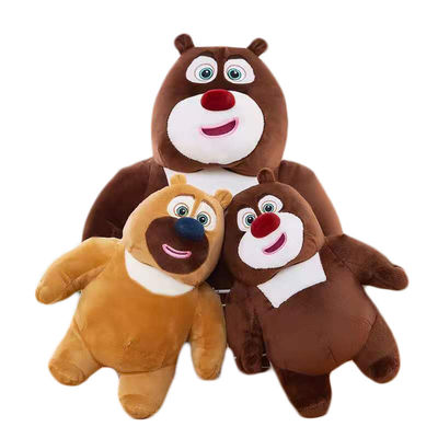 Bear Haunts XiongDa อะนิเมะของเล่นตุ๊กตาตกแต่งบ้านหมอนนอน