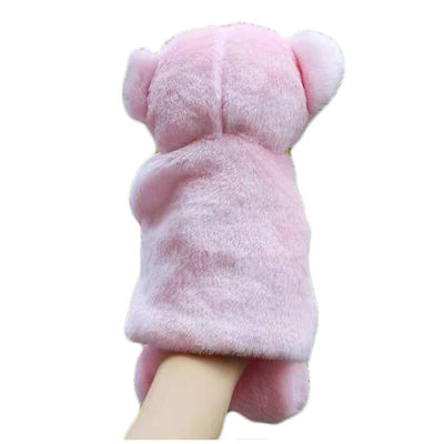 25 ซม. * 15 ซม. ตุ๊กตาหมูสีชมพูของเล่นตุ๊กตาเรื่องราวสำหรับครอบครัวผู้ปกครองเด็ก