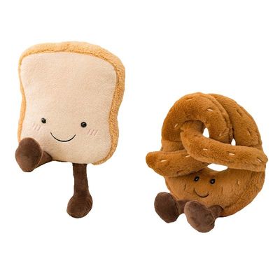 ของเล่นตุ๊กตาขนมปังสำหรับเด็ก 20 ซม. สำหรับเครื่องก้ามปู