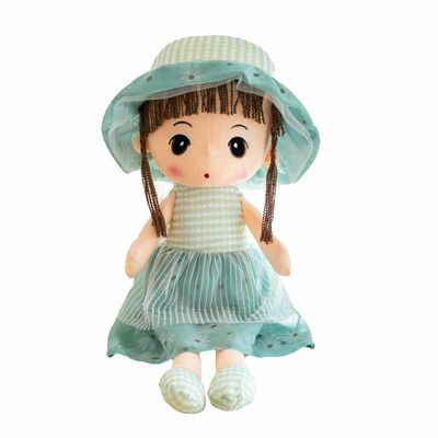 ตุ๊กตาผ้าฝ้ายโพลีโพรพีลีนที่เต็มไปด้วยเจ้าหญิง 40cm สำหรับเด็กผู้หญิง