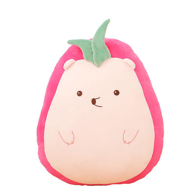 ของเล่นตุ๊กตาผลไม้อ่อนล้างทำความสะอาดได้ไม่มีกลิ่น