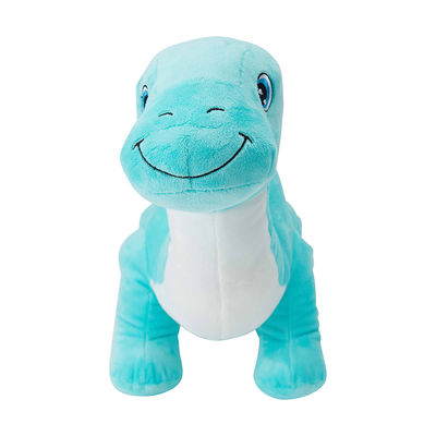 ไม่มีการเปลี่ยนรูป Kawaii Blue Dinosaur ตุ๊กตาของเล่น OEM ODM
