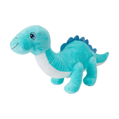 ไม่มีการเปลี่ยนรูป Kawaii Blue Dinosaur ตุ๊กตาของเล่น OEM ODM