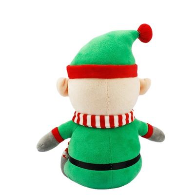เย็บปักถักร้อยไฟฟ้า Cartoon Boy Plush ของเล่นของขวัญคริสต์มาส
