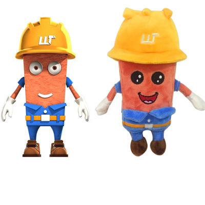 ตุ๊กตามาสคอตตุ๊กตาผ้าฝ้ายโพลีโพรพีลีน ISO9001