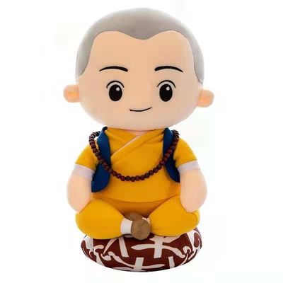OEM 30 ซม. 40 ซม. 50 ซม. นั่งสมาธิ A Zen Little Monk ตุ๊กตา Plush Toys