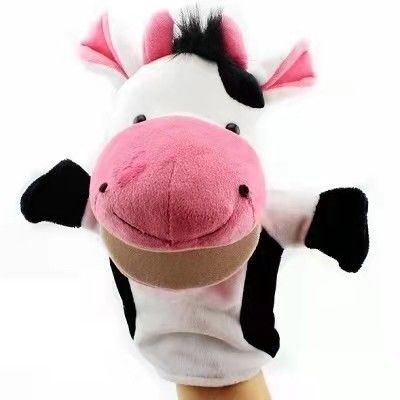 ตุ๊กตาหุ่นมือตุ๊กตาสัตว์น่าสนใจ 20 ซม. สำหรับทารก