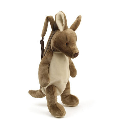 กระเป๋าเป้สะพายหลังเด็กผ้ากำมะหยี่สั้น การผลิต ODM