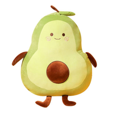 ของตกแต่งบ้านผ้าฝ้ายโพรพิลีนที่เต็มไปด้วยอะโวคาโด 45 ซม. ยัดไส้ของเล่น