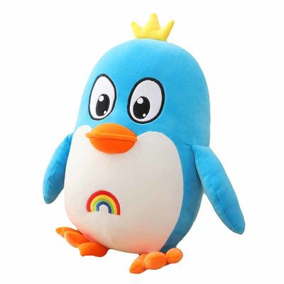OEM ตุ๊กตาเพนกวินสีชมพูซักมือได้ 20 ซม. สำหรับตกแต่งบ้าน