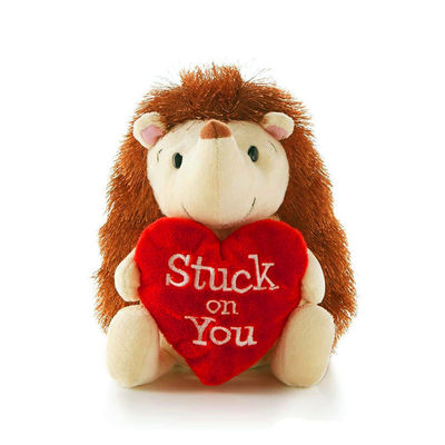 PP Cotton Filled Hedgehog Plush ของเล่น 30 ซม. ไม่มีการเสียรูป