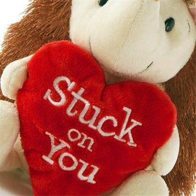 PP Cotton Filled Hedgehog Plush ของเล่น 30 ซม. ไม่มีการเสียรูป