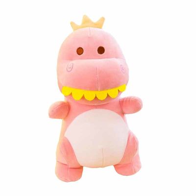 หมอนตุ๊กตาไดโนเสาร์การ์ตูน OEM 25 ซม. พร้อมไส้ผ้าฝ้ายโพรพิลีน