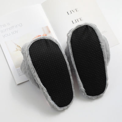 Non Slip 25cm Cat paw Shape Kids รองเท้าแตะตุ๊กตา