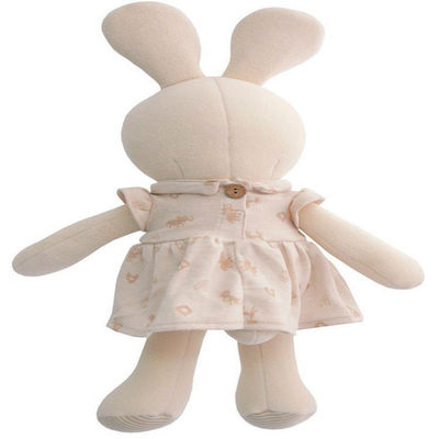 ของเล่นเด็กอ่อนกระต่ายสีชมพู 25 ซม. ซักมือ