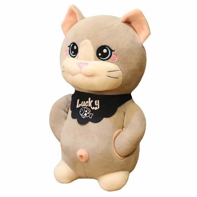 ตุ๊กตาแมวน่ารักสำหรับเด็ก OEM ขนาด 20 ซม.