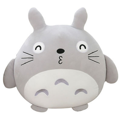 ผ้าฝ้าย PP ระบายอากาศได้ ISO9001 บรรจุหมอนตุ๊กตา Totoro