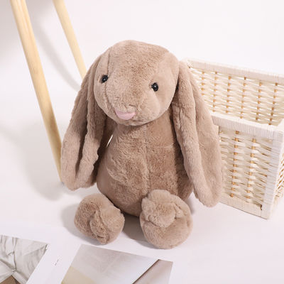 OEM Fluffy Cute Rabbit Plush Toy เป็นของขวัญวันเกิดของเด็กผู้หญิง