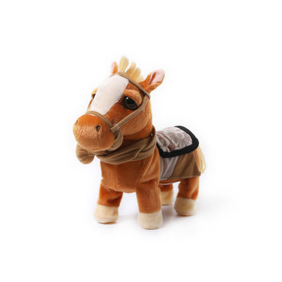 Skin Friendly Electric Movement ตุ๊กตาสั้น Pony Toy