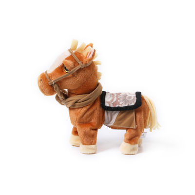 Skin Friendly Electric Movement ตุ๊กตาสั้น Pony Toy