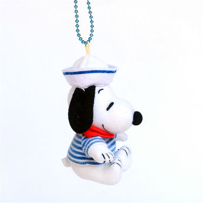 ขายส่ง 15 ซม. น่ารักชุดกะลาสี Snoopy Plush พวงกุญแจกระเป๋าจี้ Little Boy'S Present