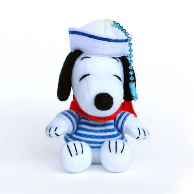 ขายส่ง 15 ซม. น่ารักชุดกะลาสี Snoopy Plush พวงกุญแจกระเป๋าจี้ Little Boy'S Present