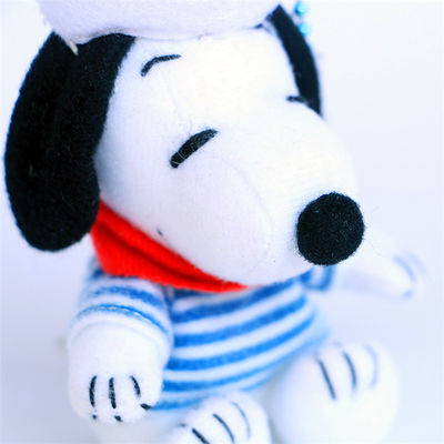 ขายส่ง 15 ซม. น่ารักชุดกะลาสี Snoopy Plush พวงกุญแจกระเป๋าจี้ Little Boy'S Present