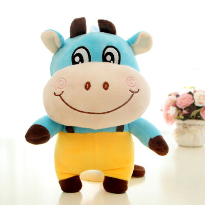 EN71 30 ซม. Skin Friendly บริษัท Zodiac Cow Plush Doll