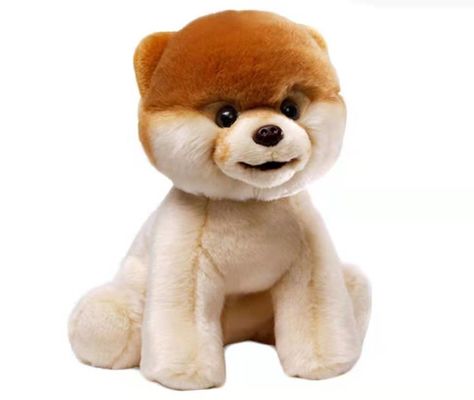 Huggable 20cm PP Cotton ยัดไส้ตุ๊กตาสุนัขน่ารัก