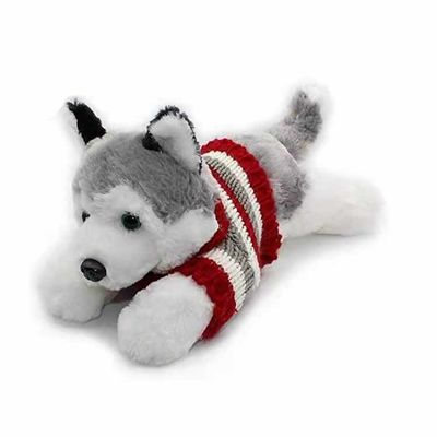 Huggable 20cm PP Cotton ยัดไส้ตุ๊กตาสุนัขน่ารัก