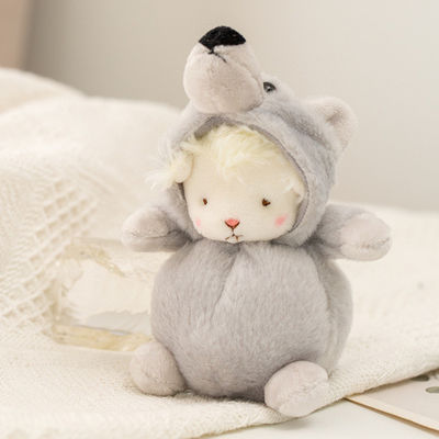 EN71 แกะยัดไส้ขนาดเล็ก Unisex 15 ซม. ที่สะดวกสบาย