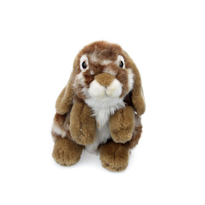 8 นิ้วจำลองของเล่นกระต่ายนุ่มยัดไส้สีเทาสีกากี Plush อีสเตอร์ Gift