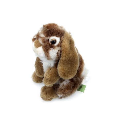 8 นิ้วจำลองของเล่นกระต่ายนุ่มยัดไส้สีเทาสีกากี Plush อีสเตอร์ Gift