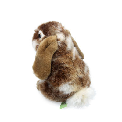 8 นิ้วจำลองของเล่นกระต่ายนุ่มยัดไส้สีเทาสีกากี Plush อีสเตอร์ Gift