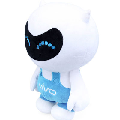 ตุ๊กตาตุ๊กตามาสคอต บริษัท Vivo ที่ผ่านการรับรอง ISO9001 30cm