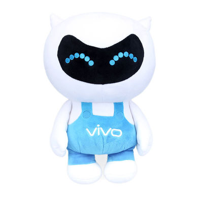 ตุ๊กตาตุ๊กตามาสคอต บริษัท Vivo ที่ผ่านการรับรอง ISO9001 30cm